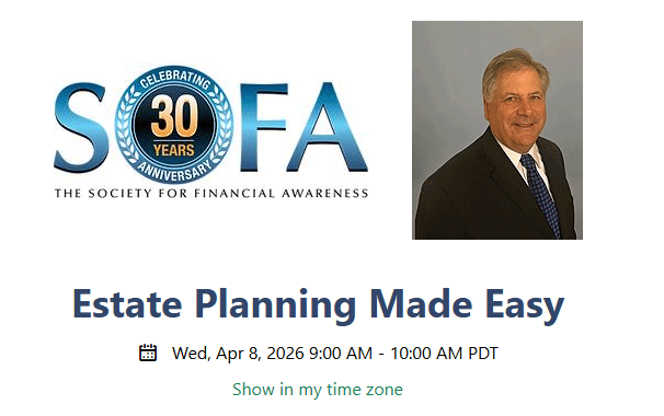 Estate Planning Made Easy webinar graphic